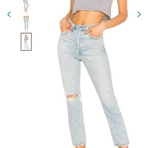 Agolde Riley high rise jeans size 32